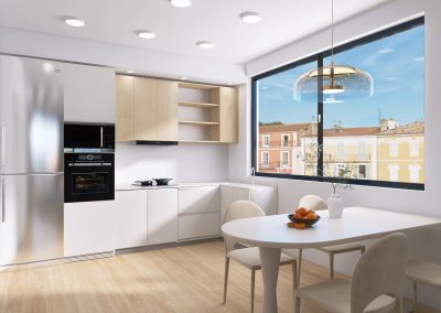 vista cocina casa